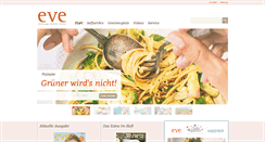 Desktop Screenshot of eve-magazin.de